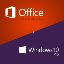 Licencia Windows 10 PRO 32bits/64bits + Office 2016 PRO PLUS